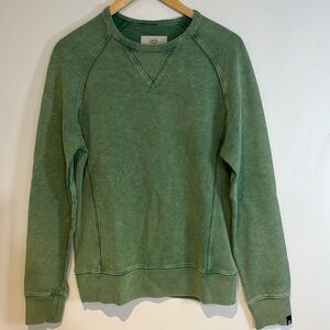 JACK SPADE New York green Salted CREWNECK Knit SWEATSHIRT Cotton ( XS )